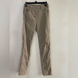 Anatomie Skyler Travel Pants Women’s Small Khaki Lightweight Stretch Pants